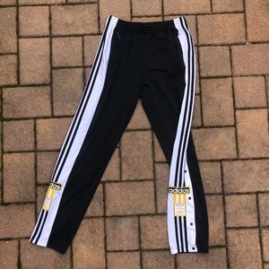 Vintage 90s ADIDAS buttons up sweatpants